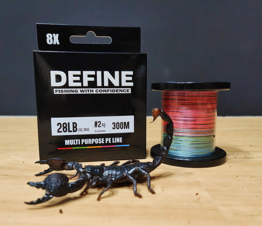 DEFINE MULTI PURPOSE PE LINE (BRAID FISHING LINE) (500M)