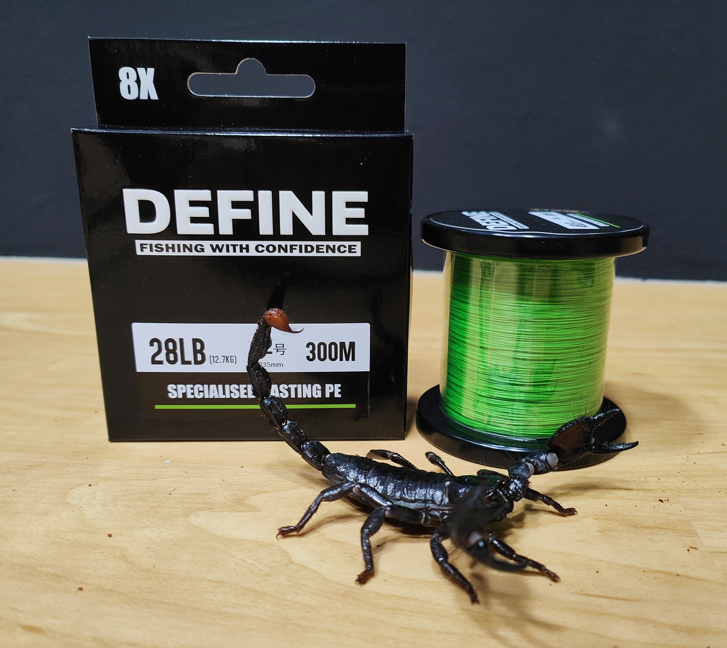 DEFINE SPECIALISED CASTING PE LINE (BRAID FISHING LINE) (500M)